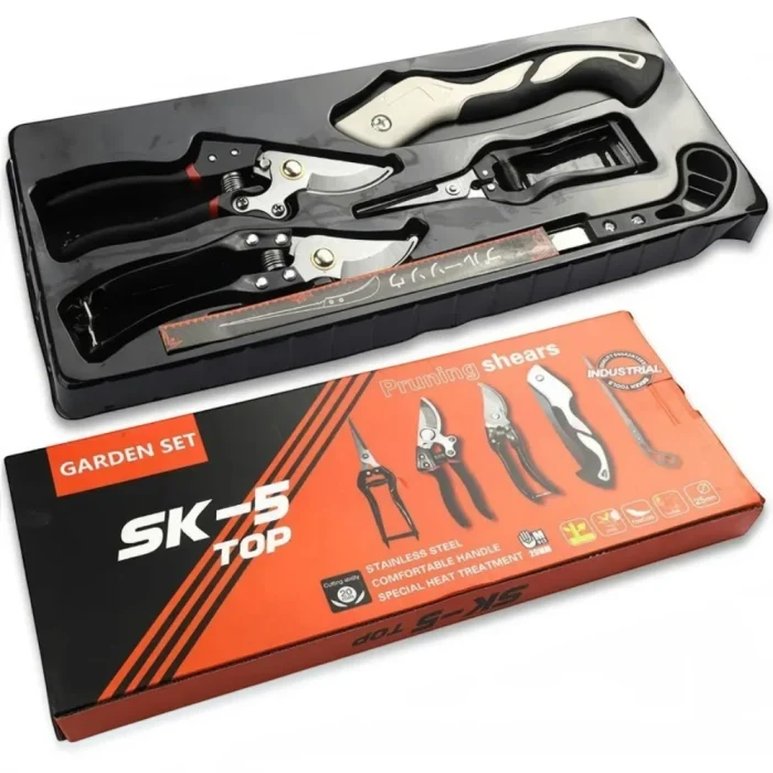Kit d'Outils de Jardinage 5 Pièces