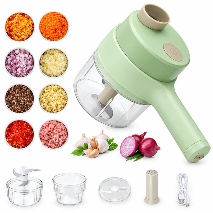 Mini Hachoir Sans-Fil Multifonctionnel
