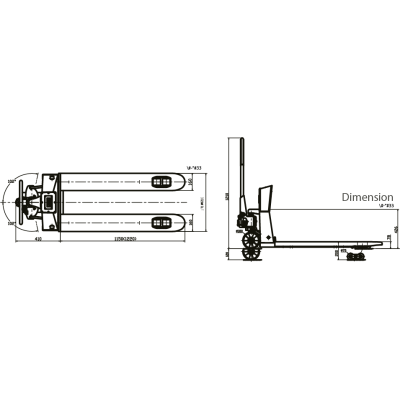 Transpalette PHA-PHAS